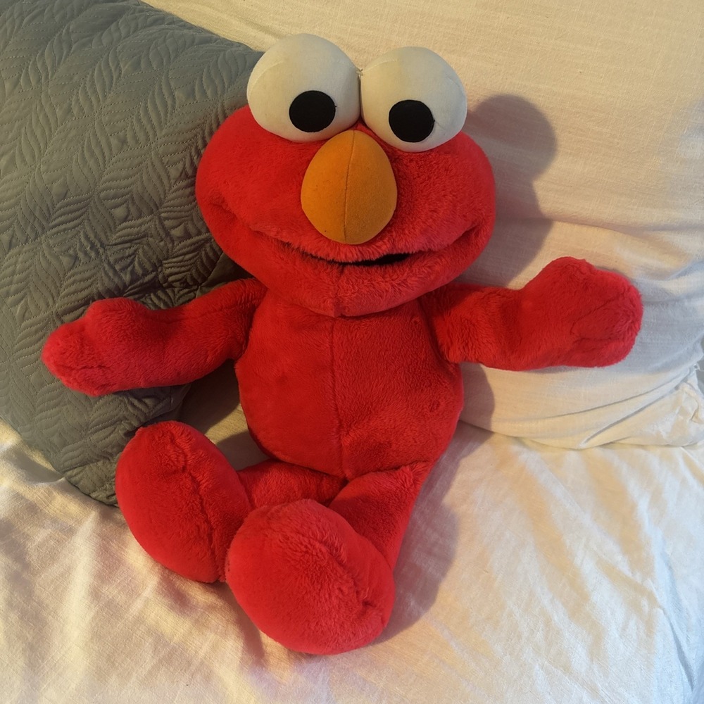 Rare Elmo 1996 TYCO Jim Henson Giant Sesame Street Plush Toy Over 2 Foot Retro!